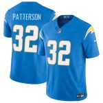 Los Angeles Chargers #32 Jaret Patterson Blue 2025 F.U.S.E. Vapor Limited Stitched Jersey