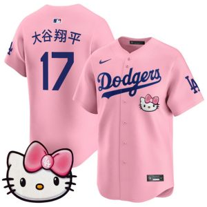 Los Angeles Dodgers #17 ´ó¹ÈÏèÆ½ Pink 2025 Hello Kitty Vapor Limited Stitched Jersey