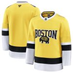 Boston Bruins Blank Gold 2026 Stadium Series Stitched Jersey