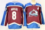 Colorado Avalanche #8 Cale Makar Burgundy 2024-25 With A Patch Stitched Jersey