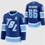 Tampa Bay Lightning #86 Nikita Kucherov Blue 2026 Stadium Series Stitched Jersey