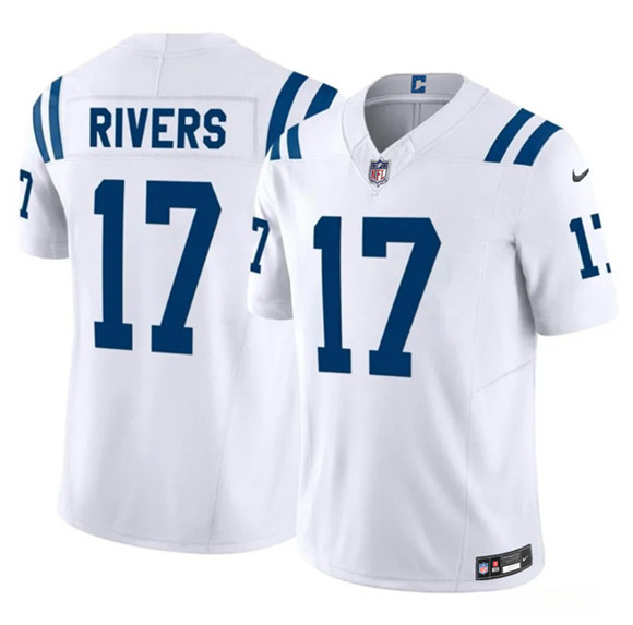 Indianapolis Colts #17 Philip Rivers White 2025 F.U.S.E. Vapor Limited Stitched Jersey