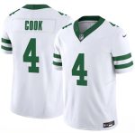 New York Jets #4 Brady Cook White 2025 F.U.S.E. Vapor Untouchable Limited Stitched Jersey