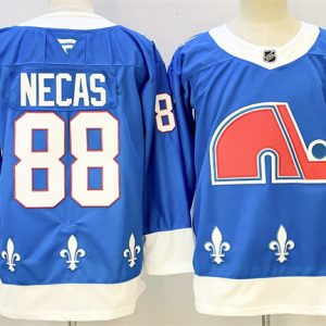Colorado Avalanche #88 Martin Necas Blue 2025 Stitched Jersey
