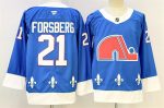 Colorado Avalanche #21 Peter Forsberg Blue 2025 Stitched Jersey