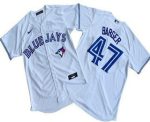 Toronto Blue Jays #47 Addison Barger White Cool Base Jersey