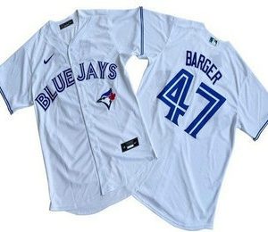 Toronto Blue Jays #47 Addison Barger White Cool Base Jersey