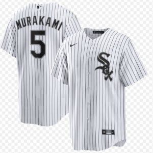 Chicago White Sox #5 Munetaka Murakami Nike White Home Replica Jersey