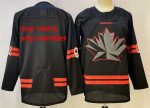 Canada Custom Black 2026 Stitched Jersey
