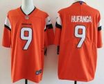 Denver Broncos #9 Talanoa Hufanga Limited Orange Vapor Jersey