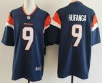 Denver Broncos #9 Talanoa Hufanga Limited Navy Vapor Jersey