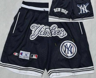 New York Yankees Navy 2025 Just Don Shorts
