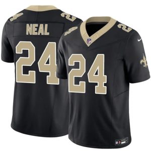 New Orleans Saints #24 Devin Neal Black 2025 F.U.S.E Vapor Limited Stitched Jersey