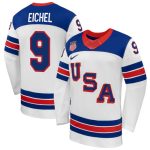 USA #9 Jack Eichel White 2026 Stitched Jersey