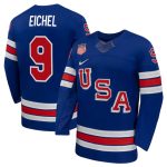 USA #9 Jack Eichel Royal 2026 Stitched Jersey