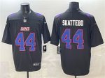 New York Giants #44 Cam Skattebo Black Fashion Vapor Untouchable Limited Stitched Jersey