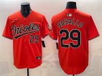Baltimore Orioles #29 Samuel Basallo Orange 2025 Limited Stitched Jersey