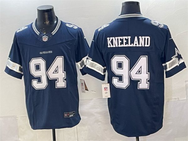 Dallas Cowboys #94 Marshawn Kneeland Navy F.U.S.E. Vapor Limited Stitched Jersey