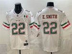 Dallas Cowboys #22 Emmitt Smith 2024 Mexico White F.U.S.E. Stitched Jersey