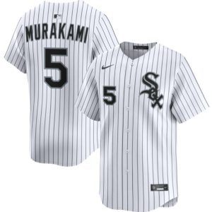 Chicago White Sox #5 Munetaka Murakami White 2025 Home Limited Stitched Jersey