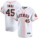 Houston Astros #45 Tatsuya Imai White 2026 Home Limited Stitched Jersey