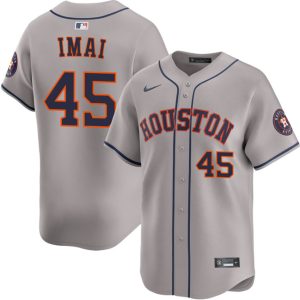 Houston Astros #45 Tatsuya Imai Grey 2026 Limited Stitched Jersey
