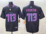 Houston Texans #713 Screwston Black F.U.S.E. 2025 DJ SCREW Vapor Limited Stitched Jersey