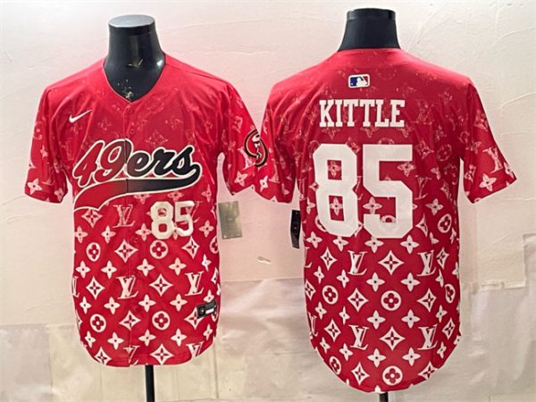 San Francisco 49ers #85 George kittle Red Limited Stitched Jersey