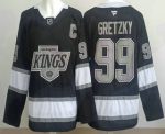 Los Angeles Kings #99 Wayne Gretzky Black Alternate Authentic Jersey
