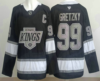 Los Angeles Kings #99 Wayne Gretzky Black Alternate Authentic Jersey