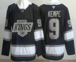 Los Angeles Kings #9 Adrian Kempe Black Alternate Authentic Jersey