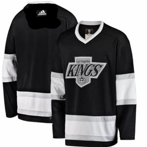 Los Angeles Kings Custom Name Number Size Black Throwback Stitched Jersey
