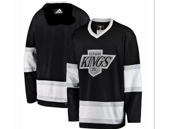 Los Angeles Kings Custom Name Number Size Black Throwback Stitched Jersey