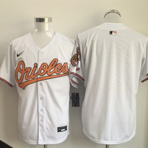 Baltimore Orioles Blank White 2025 Limited Stitched Jersey