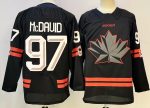 Canada #97 Connor McDavid Black Stitched Jersey