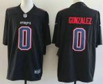 New England Patriots #0 Christian Gonzalez Limited Black Fashion Vapor Jersey