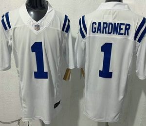 Indianapolis Colts #1 Sauce Gardner Limited White FUSE Vapor Jersey