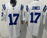 Indianapolis Colts #17 Daniel Jones Limited White FUSE Vapor Jersey