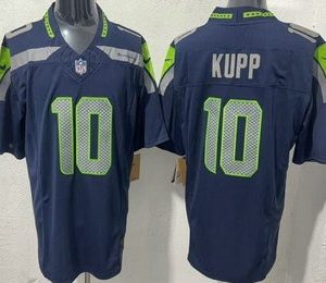 Seattle Seahawks #10 Cooper Kupp Limited Navy FUSE Vapor Jersey