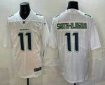 Seattle Seahawks #11 Jaxon Smith-Njigba Limited White Fashion Vapor Jersey