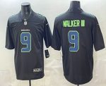 Seattle Seahawks #9 Kenneth Walker III Limited Navy FUSE Vapor Jersey