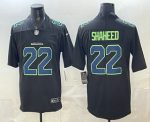 Seattle Seahawks #22 Rashid Shaheed Limited Black Fashion Vapor Jersey