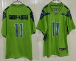 Seattle Seahawks #11 Jaxon Smith-Njigba Limited Green Vapor Jersey
