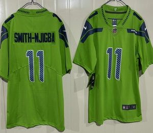 Seattle Seahawks #11 Jaxon Smith-Njigba Limited Green Vapor Jersey