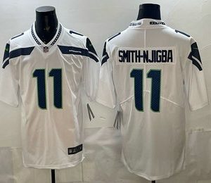 Seattle Seahawks #11 Jaxon Smith Njigba Limited White Vapor Jersey