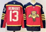 Florida Panthers #13 Sam Reinhart Red 2026-2026 Winter Classic Stitched Jersey
