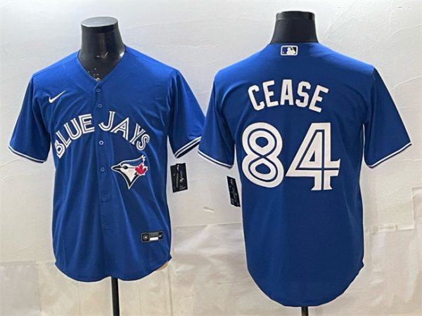 Toronto Blue Jays #84 Dylan Cease Blue 2025 Cool Base Stitched Jersey