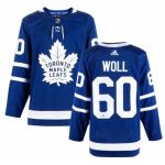 Toronto Maple Leafs #60 Joseph Woll Royal Blue Adidas Stitched Jersey
