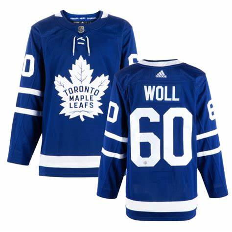 Toronto Maple Leafs #60 Joseph Woll Royal Blue Adidas Stitched Jersey
