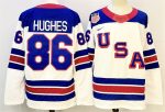 USA #86 Jack Hughes White 2025-2026 Stitched Jersey
